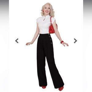 Vivien of Holloway Katherine trousers black 18 (32 waist)